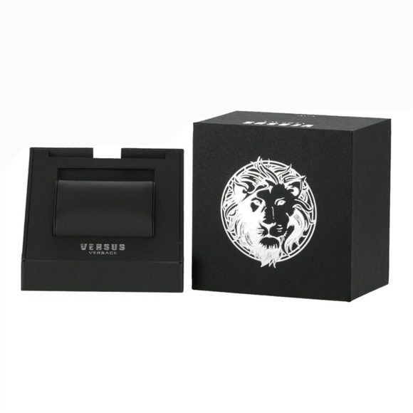 Silver Versace Watch